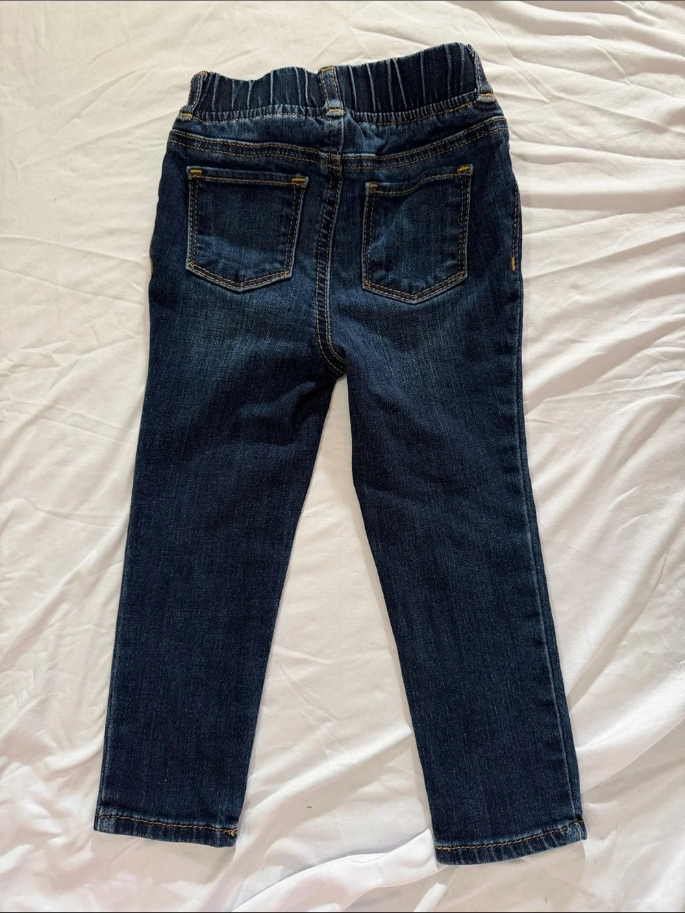GAP Dark Blue Elastic Waist Kids Jeans